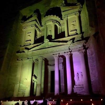 By night
