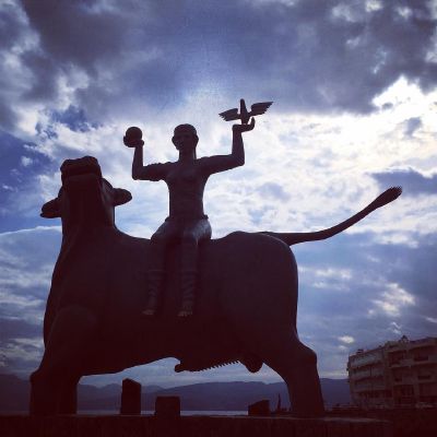 Europe, a sacrificial victim of the Minotaur #greekmythology #mythology