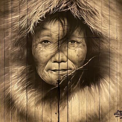 Mysterious face #streetart #nofilter